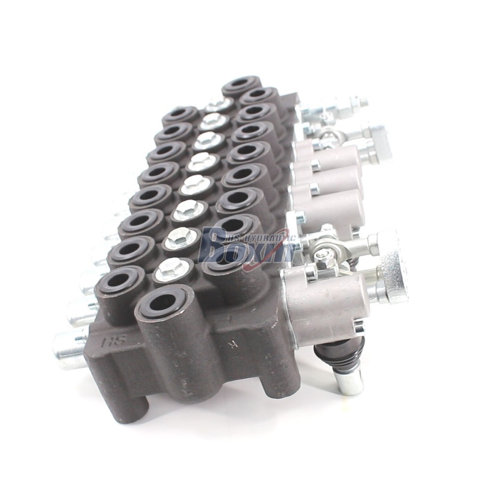 HSW50 Manual and Joystick 8 Spool Monoblock Directional Valve main image